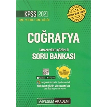 2021 Kpss Coğrafya Genel Kültür Genel Yetenek Soru Bankası Kolektif