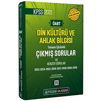 2021 Kpss Öabt Din Kültürü Ve Ahlak Bilgisi Tamamı Çözümlü Çıkmış Sorular Cep Boy Kolektif