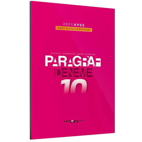 2021 Kpss Paragraf Yeni Nesil 10 Deneme Kolektif