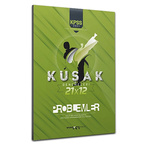 2021 Kpss Yeni Nesil Kolaydan Zora 21X12 Problemler Kuşak Deneme Kolektif