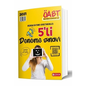 2021 Öabt Beden Eğitimi Öğretmenliği 5'Li Deneme Sınavı Kolektif