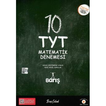 2021 Tyt Video Çözümlü 10 Matematik Denemesi Barış Çelenk