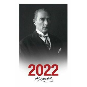 2022 Atatürk Ajandası Başöğretmen - Çerçeveli