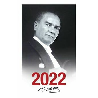 2022 Atatürk Ajandası Gazi Paşa - Çerçeveli