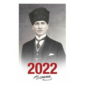 2022 Atatürk Ajandası Kalpaklı - Çerçeveli