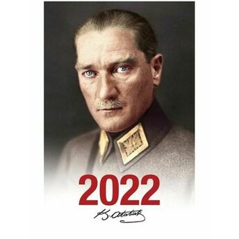 2022 Atatürk Ajandası Mareşal - Beyaz