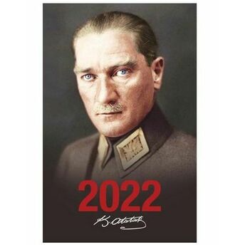 2022 Atatürk Ajandası Önder - Siyah