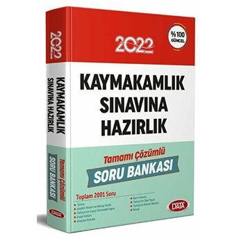 2022 Kaymakamlık Sınavına Hazırlık Tamamı Çözümlü Soru Bankası Kolektif