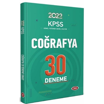 2022 Kpss Coğrafya 30 Deneme Sınavı Kolektif