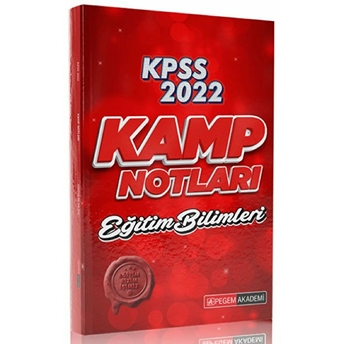 2022 Kpss Eğitim Bilimleri Kamp Notları Kolektif