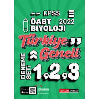 2022 Kpss Öabt Biyoloji 1-2-3 (3'Lü Deneme) Kolektif