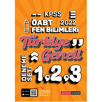 2022 Kpss Öabt Fen Bilimleri 1-2-3 (3'Lü Deneme) Kolektif