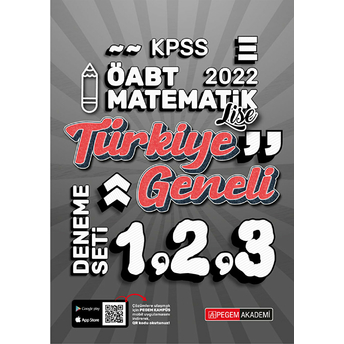 2022 Kpss Öabt Lise Matematik 1-2-3 (3'Lü Deneme) Kolektif