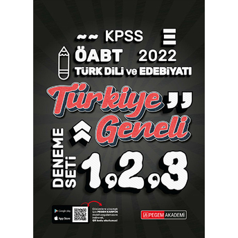 2022 Kpss Öabt Türk Dili Ve Edebiyatı 1-2-3 (3'Lü Deneme) Kolektif