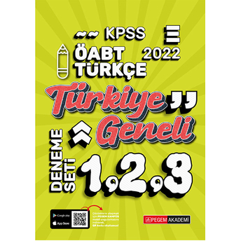 2022 Kpss Öabt Türkçe 1-2-3 (3'Lü Deneme) Kolektif