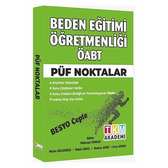 2022 Öabt Beden Eğitimi Öğretmenliği Püf Noktalar Ders Notları Kolektif