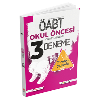 2022 Öabt Okul Öncesi Öğretmenliği 3 Deneme Çözümlü Kolektif