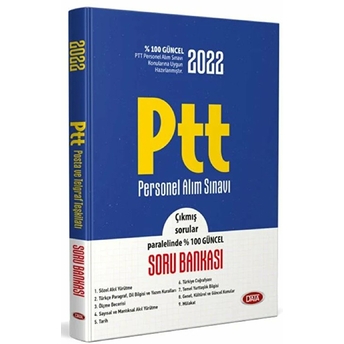 2022 Ptt Personel Alım Sınavı Soru Bankası Kolektif