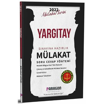 2022 Yargıtay Sınavına Hazırlık Mülakat Soru Cevap Yöntemi Kolektif