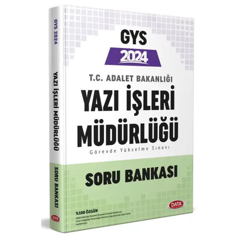 2023 Adalet Bakanlığı Yazı Işleri Müdürlüğü Gys Soru Bankası Kolektif