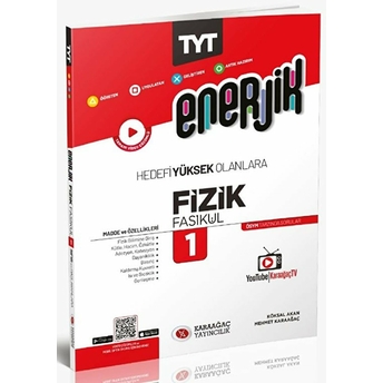 2023 Enerjik Tyt Fizik Fasikülleri - 1 Kolektif