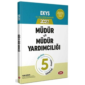 2023 Meb Ekys Müdür Ve Müdür Yardımcılığı 5 Deneme Sınavı Kolektif