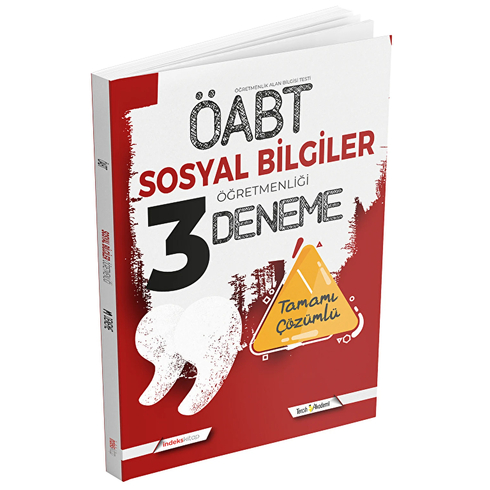 2023 Öabt Sosyal Bilgiler Öğretmenliği 3 Deneme Çözümlü Indeks Kitap Kolektif