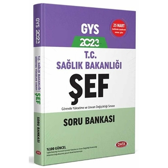 2023 T.c. Sağlık Bakanlığı Gys Şef Soru Bankası Kolektif