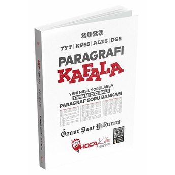 2023 Tyt-Kpss-Ales-Dgs Paragrafı Kafala Tamamı Çözümlü Soru Bankası Kolektif