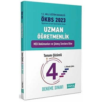 2023 Uzman Öğretmen Tamamı Çözümlü 4 Fasikül Deneme Kolektif