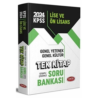 2024 Kpss Lise Ve Önlisans Tek Kitap Soru Bankası Kolektif