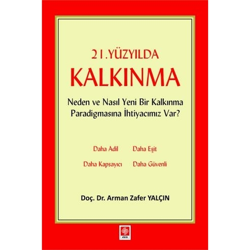 21. Yüzyılda Kalkınma Arman Zafer Yalçın