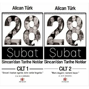 28 Şubat: Sincan'dan Tarihe Notlar (2 Cilt Takım) Alican Türk