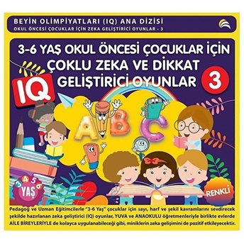 3-6 Yaş Okul Öncesi Çocuklar Için Çoklu  Zeka Ve Dikkat Geliştirici Oyunlar 3