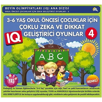 3 - 6 Yaş Okul Öncesi Çocuklar Için Çoklu Zeka Ve Dikkat Geliştirici Oyunlar 4