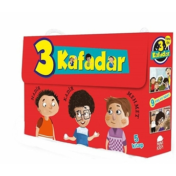 3 Kafadar Tekno Tim - Set 2 (5 Kitap) Yaşar Bayraktar