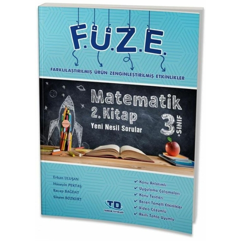 3. Sınıf Füze Matematik 2. Kitap Yeni Nesil Sorular Kolektif