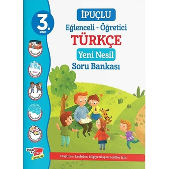 3. Sınıf Ipuçlu Eğlenceli - Öğetici Türkçe Yeni Nesil Soru Bankası Kolektif