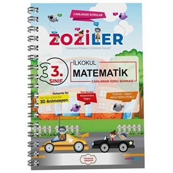 3. Sınıf Matematik Artırılmış Gerçeklik Etkileşimli Canlanan Soru Bankası Kolektif