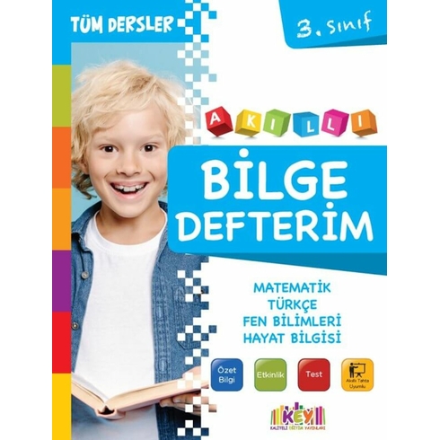 3. Sınıf Tüm Dersler Akıllı Bilge Defterim Kolektif