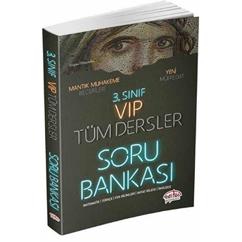 3. Sınıf Tüm Dersler Soru Bankası Kolektif