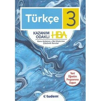 3. Sınıf Türkçe Kazanım Odaklı Hba Kolektıf