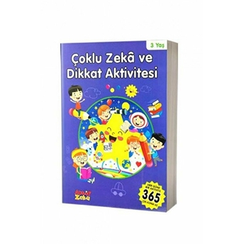 3 Yaş Çoklu Zeka Ve Dikkat Aktivitesi - Mavi Kitap Kolektıf