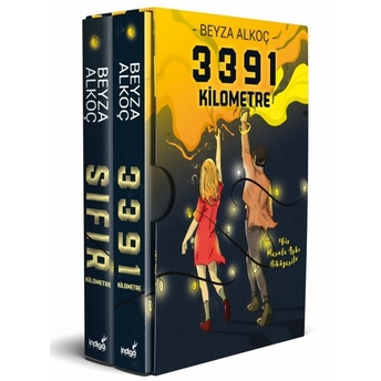 3391 Km Serisi 2 Kitap (Kutulu) (Karton Kapak) Beyza Alkoç