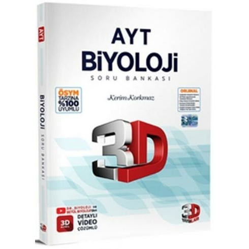 3D Ayt Biyoloji Soru Bankası