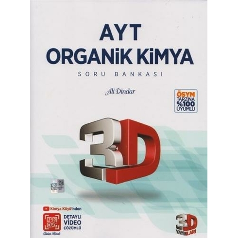 3D Ayt Organik Kimya Soru Bankası