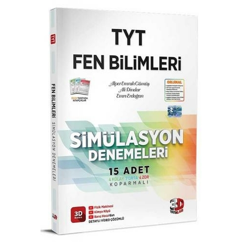 3D Tyt Fen Bilimleri Simülasyon Denemeleri