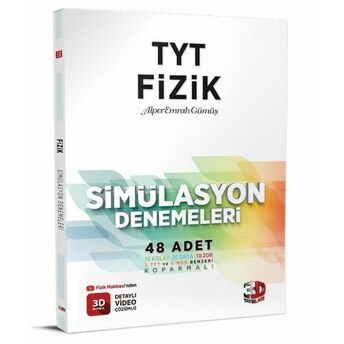 3D Tyt Fizik 48 Simülasyon Denemesi