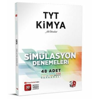 3D Tyt Kimya 48 Simülasyon Denemesi