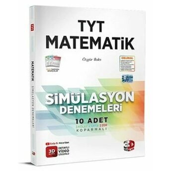 3D Tyt Matematik Simülasyon Denemeleri 2023 Detaylı Video Çözümlü